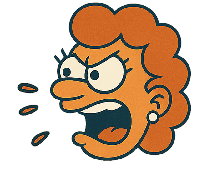 Angry woman